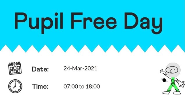 REMINDER CURRICULUM DAY WED 24th MARCH