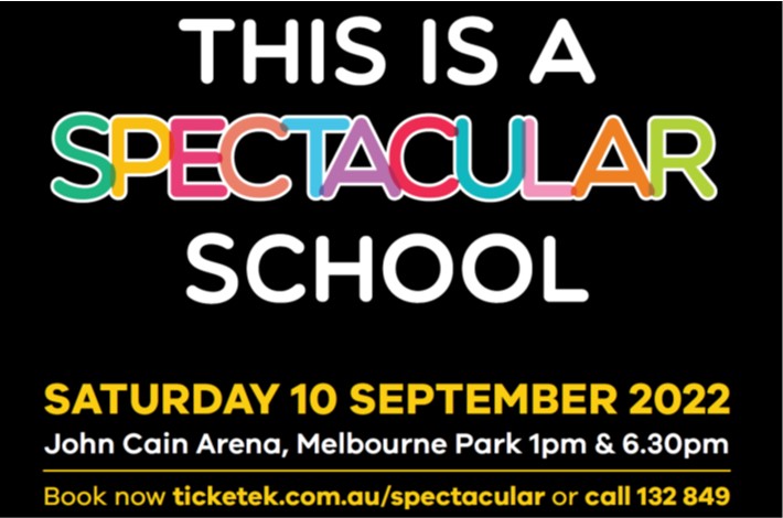 VICTORIAN STATE SCHOOL SPECTACULAR TICKETS ON SALE WED 15TH JUNE