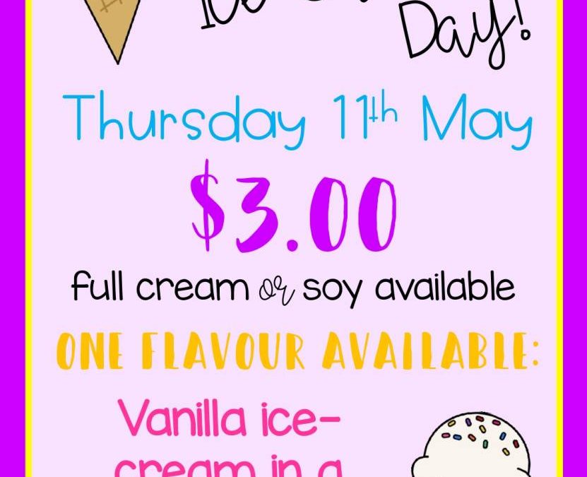 PREP ICE CREAM DAY