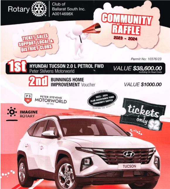 ROTARY COMMUNITY RAFFLE