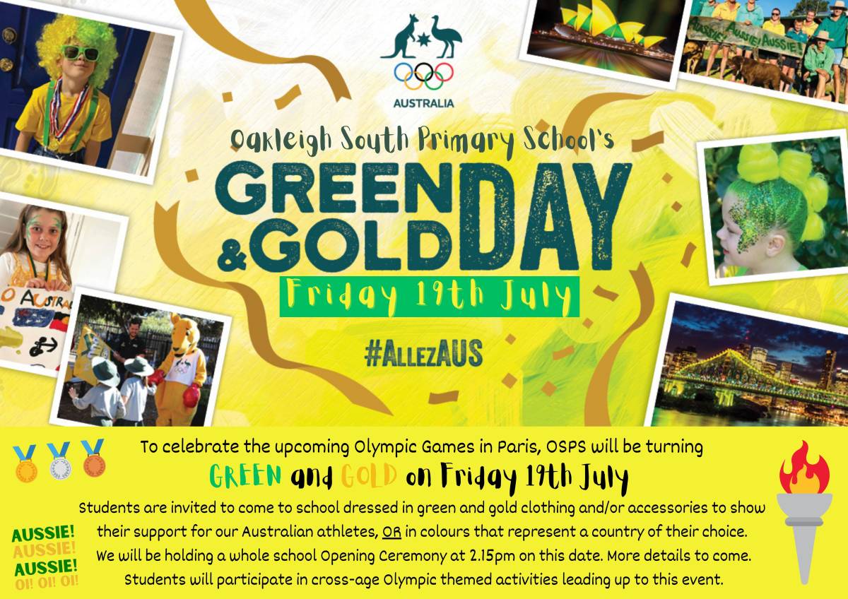 OSPS Green And Gold Day 2024