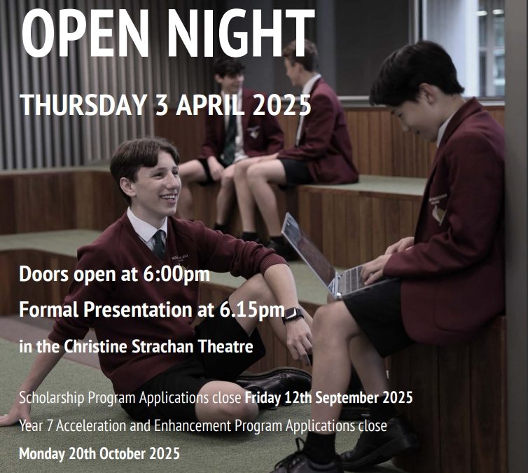 SOUTH OAKLEIGH COLLEGE OPEN NIGHT