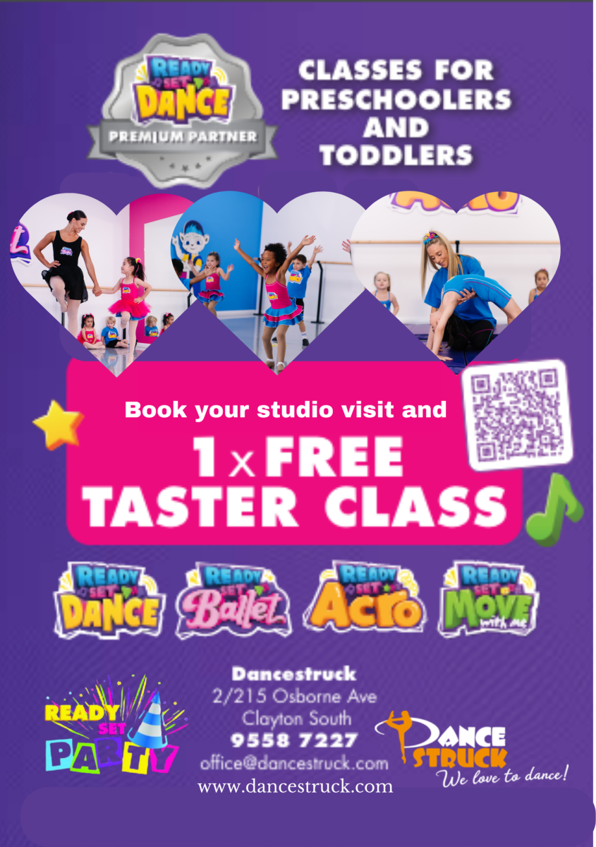 DanceStruck Ad For Newsletter 2025