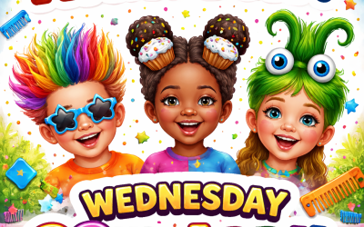 CRAZY HAIR DAY – WED 22 APRIL